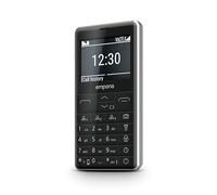 emporiaPRIME LTE - 4G téléphone de service - RAM 64 Mo / Mémoire interne 128 Mo - microSD slot - Écran LCD - 320 x 240 pixels - rear camera 2 MP Noir G