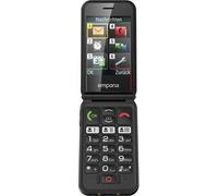 emporia SIMPLICITY glam V227 black Téléphone portable à clapet 2.8" - sans contrat pour tous les réseaux
