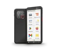 Emporia SMART.6lite Smartphone 5.45"" Android 13 6GB 128GB 4G Nero/Argento