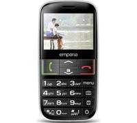 Emporia emporiaEUPHORIA 5,84 cm (2.3") 90 g Noir, Argent Téléphone pour seniors