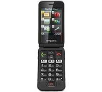 emporiaJOY-LTE - 4G téléphone de service - RAM 64 Go / Mémoire interne 128 Mo - microSD slot - 320 x 240 pixels - rear camera 2 MP - noir Noir G