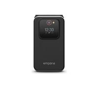 emporiaJOY - Téléphone de service - RAM 64 Mo / Mémoire interne 128 Mo - microSD slot - 240 x 320 pixels - rear camera 2 MP - noir