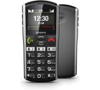 emporiaSIMPLICITY LTE - 4G téléphone de service - RAM 64 Mo / Mémoire interne 128 Mo - 220 x 176 pixels Noir