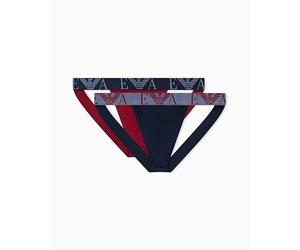 Emporio Armani 2-Pack Thong Strings Homme (Lot de 2)