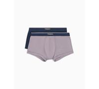EMPORIO ARMANI 2-Pack Trunk Caleçon, Armani Blu/Shark, XL Homme