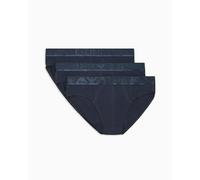 EMPORIO ARMANI 3-Pack Brief Bikini, Armani BLU/Armani BL, L Homme