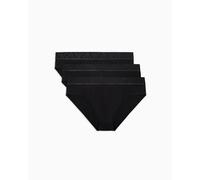 EMPORIO ARMANI 3-Pack Brief Bikini, Black/Black/Black, M Homme