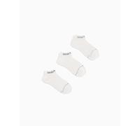 EMPORIO ARMANI 3-Pack Socks Inside Chaussettes, Blanc/Blanc, L/XL Homme