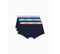 EMPORIO ARMANI 3-Pack Trunk, Maillot Homme, Armani BLU/Armani BL,