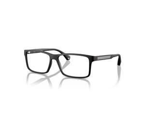 Emporio Armani - 3038 Vista Optical Frame - unisex - Accessoires - Noir - Taille: 54 MM