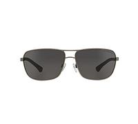 Lunettes de soleil Emporio armani Ea2033 col. 313087 Hommes Carré Gunmetal