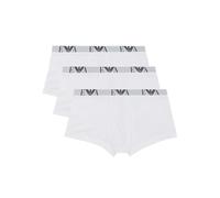 Boxers hommes Emporio Armani CC715-PACK DE 3 Blanc EU S