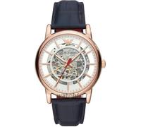 Emporio Armani AR60009 Men’s Leather Blue Strap Automatic Watch