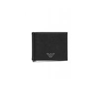 Emporio Armani - ASV Compact Wallet - Homme - Accessoires - Noir - Taille: ONE Size
