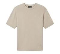 Emporio Armani - ASV Embossed Patterned Viscose Jumper - Homme - Pulls - Beige - Taille: L