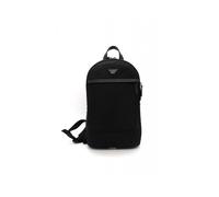 Emporio Armani - ASV Round Backpack - Homme - Sacs - Noir - Taille: ONE Size