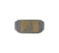 Emporio Armani Bague en acier inoxydable multicolore pour femme EGS324206010