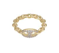 Emporio Armani Bague en laiton doré pour femme EGS32717106.5