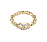Emporio Armani Bague en laiton doré pour femme EGS32717108