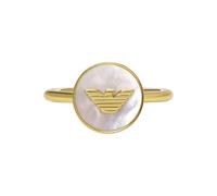 Emporio Armani Bague Femme Statement Métal Doré EGS3142710, Laiton, Aucune pierre précieuse