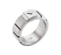 Emporio Armani Bagues Bandeau pour Homme en Acier Inoxydable