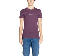 Emporio Armani Basic T-shirt Homme Violet : Taille - M Taille : M