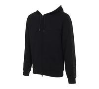 Emporio Armani Basic Terry Hoodie Zip Sweatshirt Capuche, Noir, L Homme