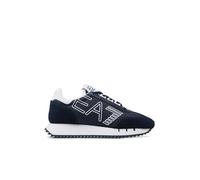 Emporio Armani Baskets Dessus Daim et Textile - Ea7
