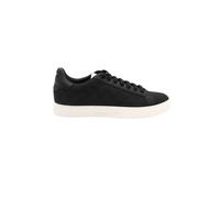 Emporio Armani - Baskets en nylon avec aigle jacquard all-over - Homme - Chaussures - Noir - Taille: 43 EU