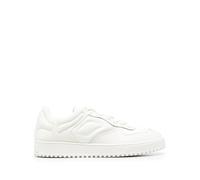 Emporio Armani - Baskets matelassées à lacets - Homme - Chaussures - Blanc - Taille: 45 EU