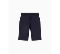 EMPORIO ARMANI Bermuda Basic Terry pour Homme Bleu S, Armani Blu, S