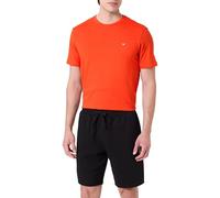 EMPORIO ARMANI Bermuda Short Sweatpants, Black, L Homme