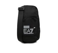 Sacoche reporter - EA7 - Noir - Toile enduite - Bandoulière réglable - Fermeture zippée