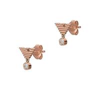 Emporio Armani Boucles d'oreilles clous d'oreilles femmes argent rose couleur or, EG3582221