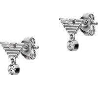 Emporio Armani Boucles d'oreilles EG3581040 Femme Argent Blanc Zirconia