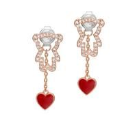 Emporio Armani Boucles d'oreilles en laiton à fermoir en forme de poteau pour femmes