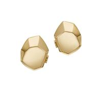 Emporio Armani Boucles d'oreilles en laiton à fermoir en forme de poteau pour femmes