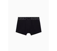 Emporio Armani Boxer Megalogo pour Homme, Noir, L