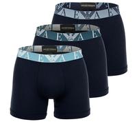 Emporio Armani Boxers bleu / bleu nuit / bleu foncé / gris, Taille XXL