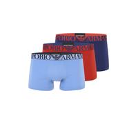 Emporio Armani Boxers bleu clair / bleu foncé / rouge / noir, Taille XL