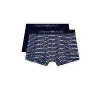 Emporio Armani Boxers bleu marine / bleu clair / blanc, Taille M