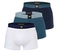 Emporio Armani Boxers bleu marine / pétrole / noir / blanc, Taille XL