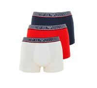 Emporio Armani Boxers bleu marine / rouge / blanc, Taille XL