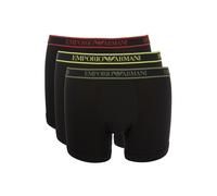Emporio Armani Core Logoband 3-Pack Boxer Caleçons, Nero/Nero/Nero, L pour des Hommes