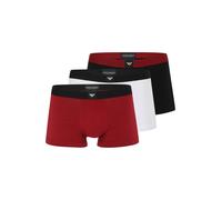 Emporio Armani Boxers rouge foncé / noir / blanc, Taille XXL