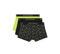Emporio Armani Boxers vert fluo / noir, Taille XL