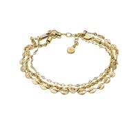 Emporio Armani Bracelet multirang Emporio Armani en laiton, doré, pour femme, EGS3112710, Or Toscane