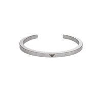 Emporio Armani Bracelet ouvert en acier inoxydable pour hommes