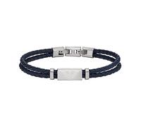Emporio Armani Bracelet pour homme, bracelet d'identification en acier inoxydable, longueur : 196mm+15mm, largeur : 19mm, hauteur : 9mm, EGS2995040