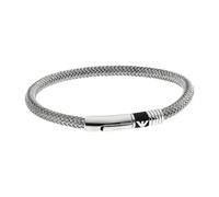 Emporio Armani Bracelet Pour Homme, Bracelet En Acier Inoxydable Argenté, EGS1623040